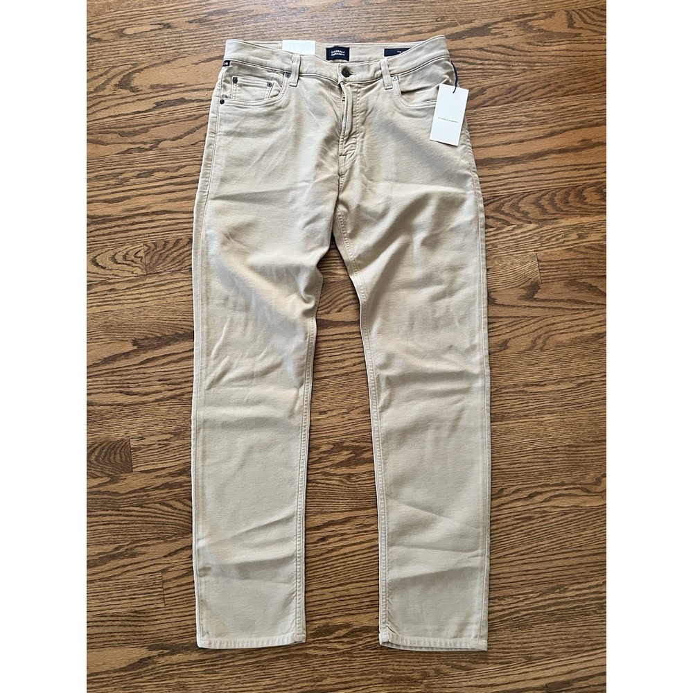 CITIZENS OF HUMANITY NWT Khaki ADLER TAPERED CLASSIC French Terry Jeans Sz 32x32